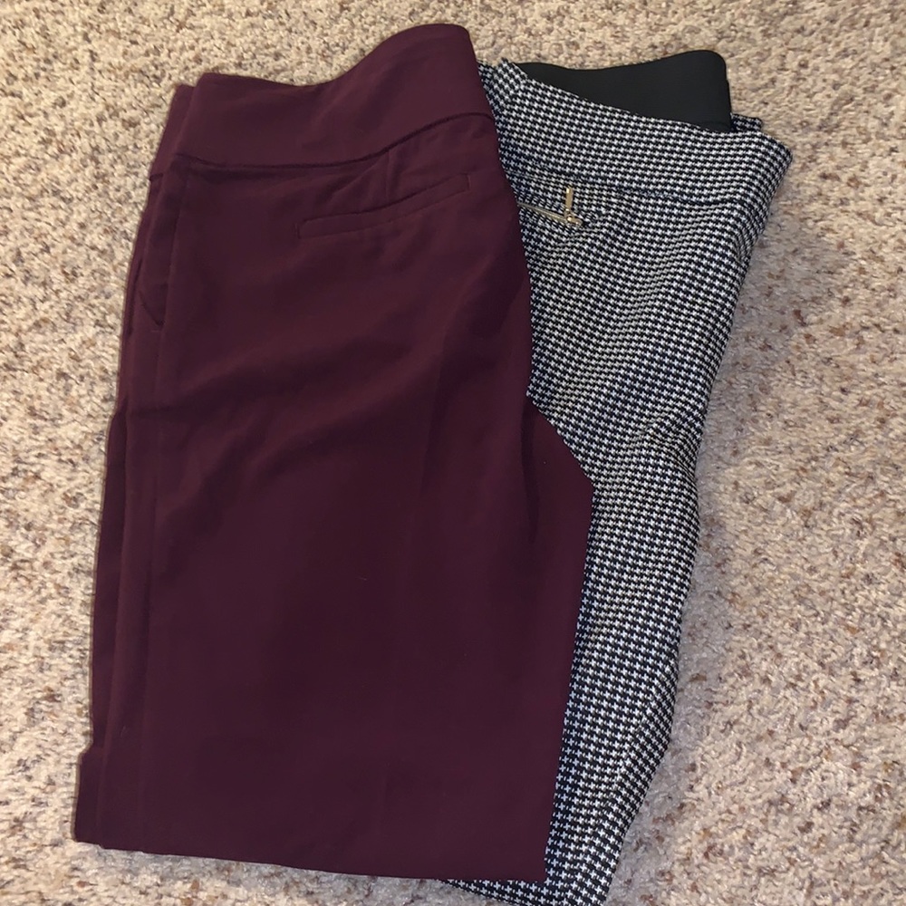 Dress pants.